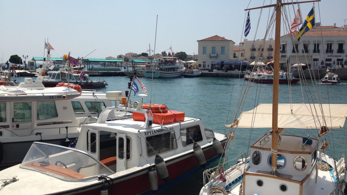 The old port at Spetses